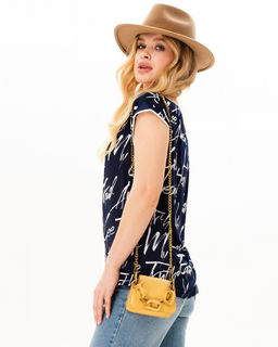 Футболка с рукавом кимоно из Искусственного шёлка - Elena sorti фото 5