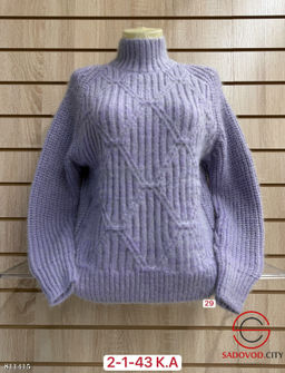 Свитер женский с высоким горлом - Bruno фото 7