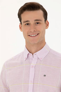 U. S. Polo Assn Мужская рубашка с коротким рукавом Magnolia - U.s. polo assn фото 9