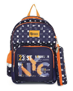 Рюкзак Schoolformat SOFT 2+ GRAFFITI 17 л черн. 40,5х29х14 см мягкий 2 отд. молния д/мальчиков