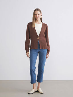 V Yaka Kad?n Triko H?rka