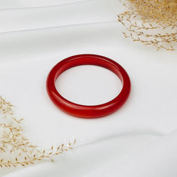 Браслет цельный из Сердолика - Радуга самоцветов фото 2