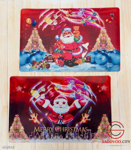 Новогодние сервировочные салфетки на стол