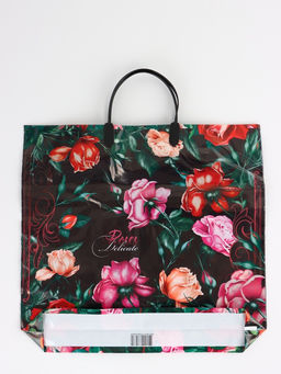 Цена за 5 шт. Пакет «Нежные розы», полиэтиленовый, пластиковая ручка, 37×35 см, 90 мкм