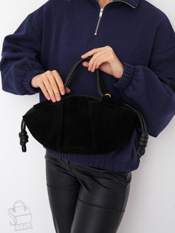 Сумка женская кожаная 99071-1NN black Natale Navetta