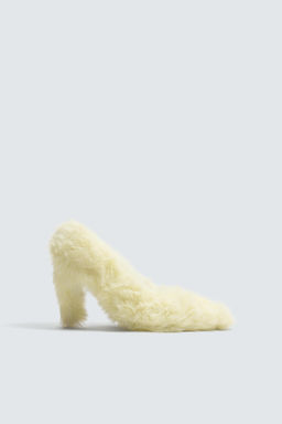 FAUX FUR SHOES HARRY LAMBERT FOR ZARA x DISNEY  фото 2