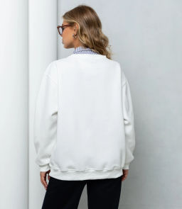 Свитшот #КТ759, белый - Dommod фото 3