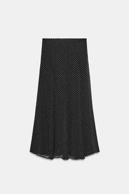 ZW COLLECTION POLKA DOT LONG SKIRT - Zara фото 2
