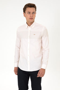 Erkek Krem Uzun Kollu G_mlek - U.s. polo assn фото 3