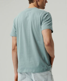 ATLANTIC NMT-033 Футболка пижамная T-Shirt голубой  фото 3