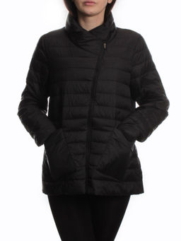 K-635 BLACK Куртка демисезонная стеганая женская (70 гр. холлофайбер) - Fashion фото 3