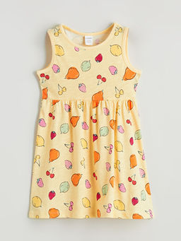 Bisiklet Yaka K?z ?ocuk Elbise