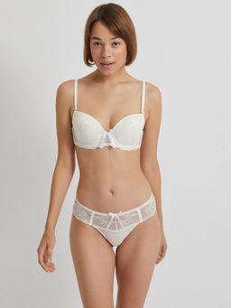 Infinity Lingerie /Трусы стринг жен Versailles молочный  фото 3