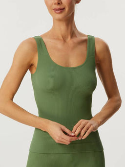 TEKSA WLT 001 Майка женская dark green