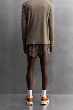 RUNNING SHORTS WITH TREE PRINT - Zara фото 2