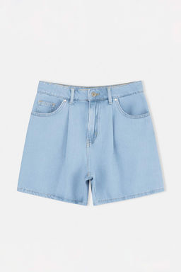 Mavi Pileli City Boy Denim Sort TWOSS26SR00167