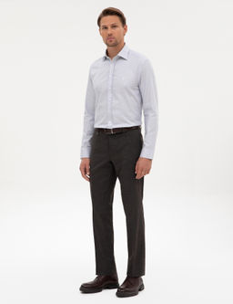Kahverengi Slim Fit Kuma_ Pantolon - Pierre cardin фото 3
