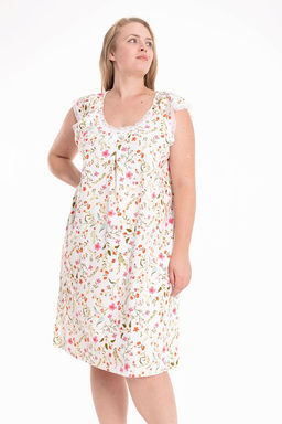 Сорочка М325405мр молочный/разноцветный - Елена фото 7