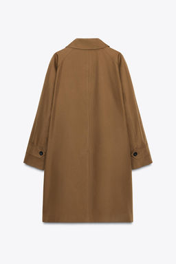 ZW COLLECTION MIDI TRENCH COAT - Zara фото 6