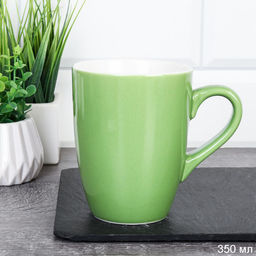Кружка 350 мл / GF-48-зеленый /уп 48/ ПРОМО АКЦИЯ