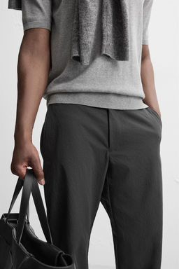QUICK DRY CHINO TROUSERS - Zara фото 16