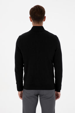 Erkek Slim Fit Siyah Basic Triko H_rka Sepette S_rpriz _ndirim - U.s. polo assn фото 12