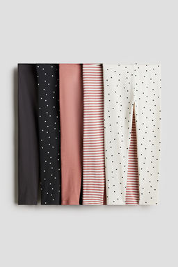 Pack de 5 leggings de punto