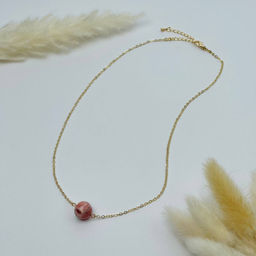 Кулон на цепочке из Родохрозита 43 см +