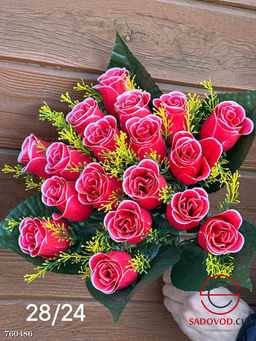 Букет искусственных роз, 16 шт