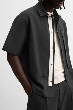OVERSHIRT WITH POCKETS - Zara фото 5