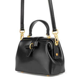 1119 black, Женская кожаная сумка, Barcelo Biagi