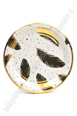 Тарелки бумажные 23,5 см (10 шт) SF-7834, №9