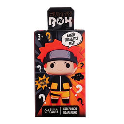 Игрушка - сюрприз Funny box «Аниме»: детский брелок, наклейки, карточка, цвет МИКС