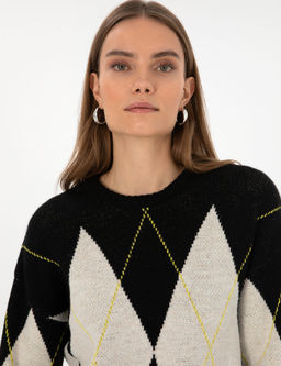 Siyah Regular Fit Kazak - Pierre cardin фото 2