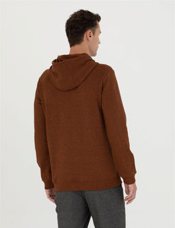 Kiremit Regular Fit Kap__onlu Sweatshirt - Pierre cardin фото 5