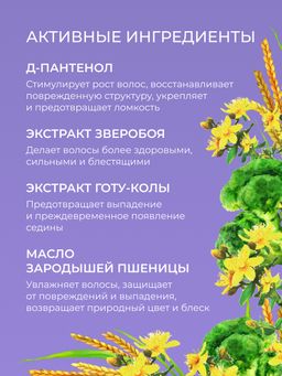 Кондиционер с аргинином и кератином Активация роста и укрепление волос - Siberina фото 8