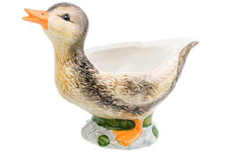 Блюдо сервировочное Elan Gallery Уточка керамика 250 мл 17×9,5×12,5 см  фото 13