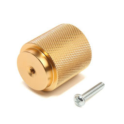 Ручка-кнопка CAPPIO PK330, d=30 мм, цвет золото