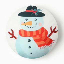 Подушка новогодняя декоративная Этель Magical friend 32*32см  фото 3