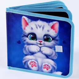 Альбом для рисования многоразовая «Котик», 8 страниц