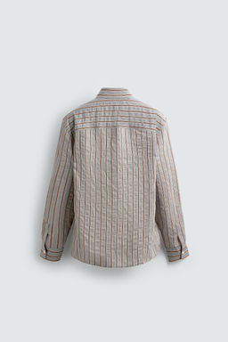 STRIPED FLOWING SHIRT - Zara фото 8