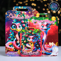 Набор досок разделочных сувенирных "Счастья.На удачу"