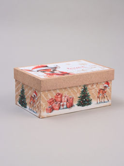 Коробки подарочные новогодние 10 в 1 «С Новым Годом», 30×19×11.5 - 12×6.5×4 см