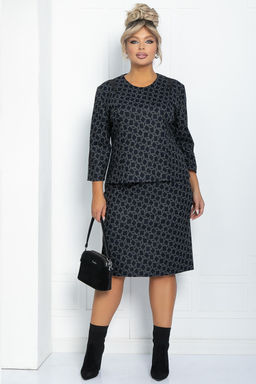 Костюм Астрид (синий) К11874 - Lt collection фото 4