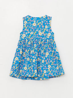 Bisiklet Yaka Desenli Poplin K?z Bebek Elbise - Waikiki фото 2