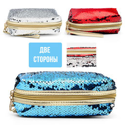 Косметичка "Мой стиль"с пайетками,на молнии