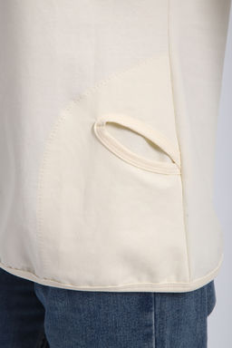 Кофта женская из футера 2-н Анфиса молочный