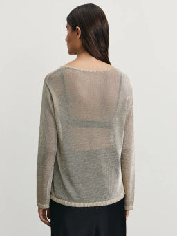 Джемпер из вискозы и люрекса / Zarina  фото 5