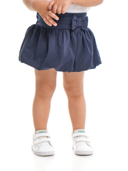 Юбка баллон короткая UD 0752 синий - Mini maxi фото 3