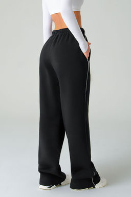 Арт. 7904 Брюки оверсайз с начесом 44-48 (3 шт) Цвет:черный